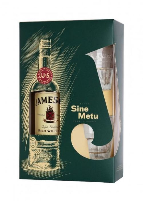 Jameson 0,7l 40% + 2x sklo GB